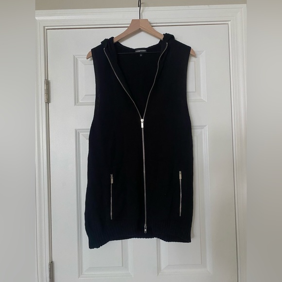 Emporio Armani Sweaters Emporio Armani Mens Zip Up Sweater Vest W